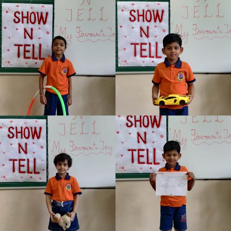 Show and Tell Activity | Class UKG