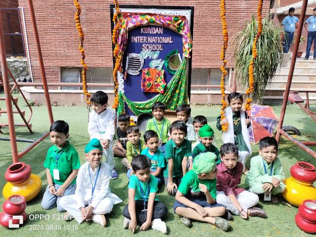 Teej Celebrations by kindergarten