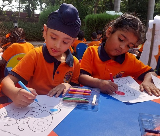 Colouring Competition | Class LKG & UKG