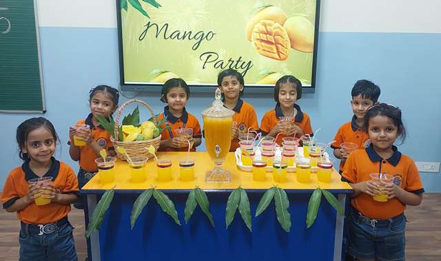 Mango Party in Kindergarten