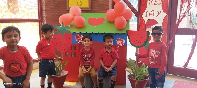 Red Day Celebration | Class Nursery