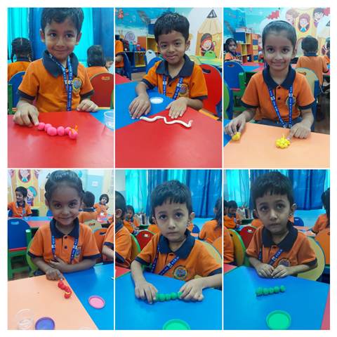 Welcome Activity in Nursery and LKG