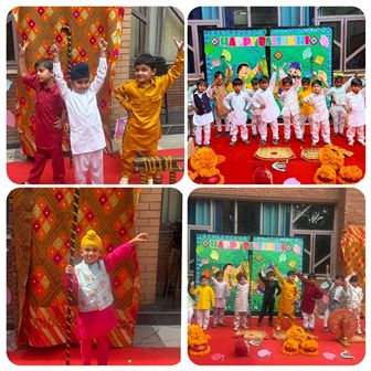 Little Steps, Big Festive Joy in Kindergarten