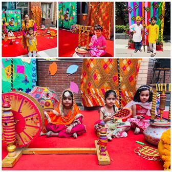 Little Steps, Big Festive Joy in Kindergarten