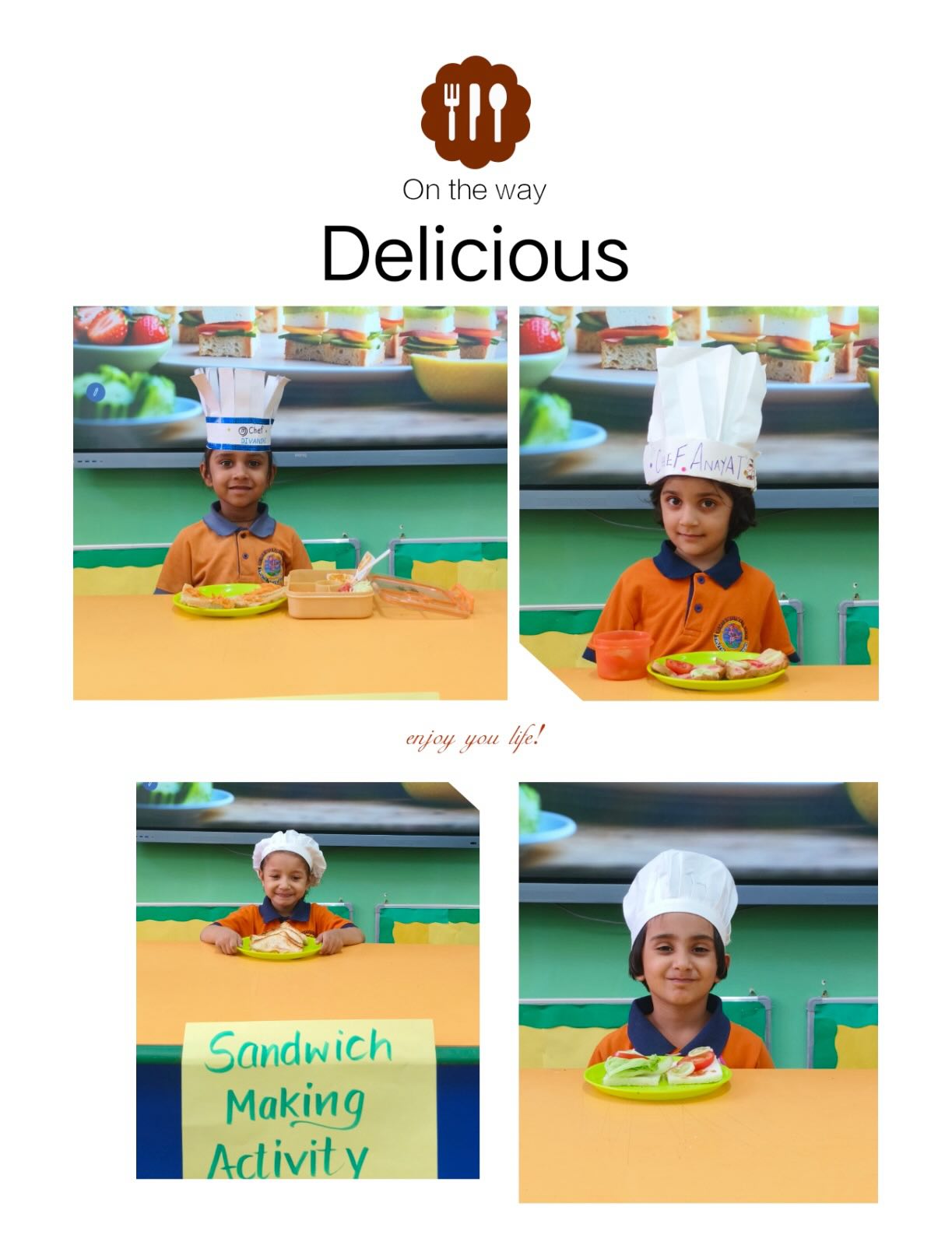 Sandwich Making Activity | LKG