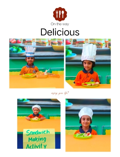 Sandwich Making Activity | LKG